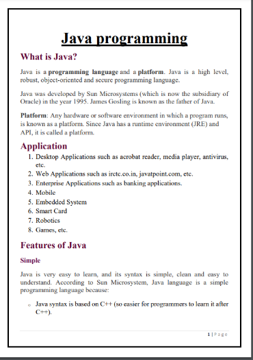 Java Slide 4